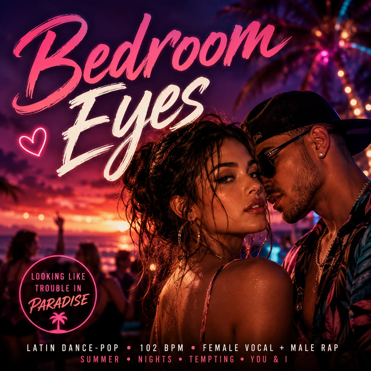 Bedroom Eyes cover artwork by Carl Thorns