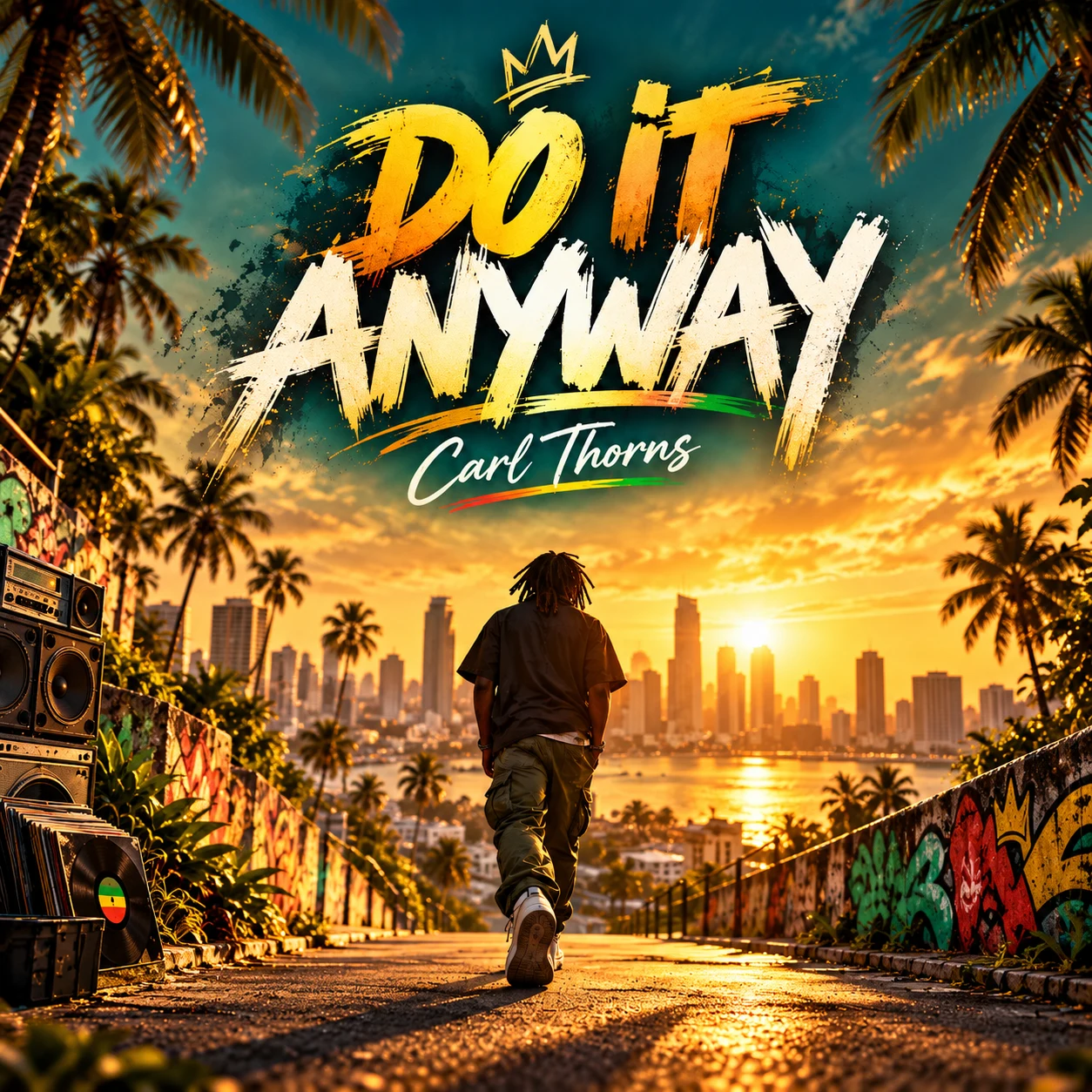 Do it anyway cover artwork by Carl Thorns
