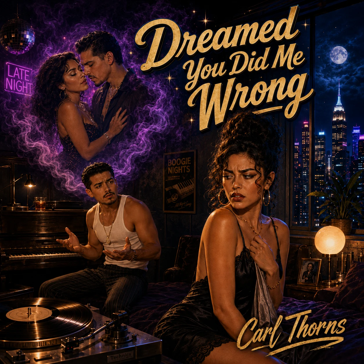 Dreamed You Did Me Wrong cover artwork by Carl Thorns