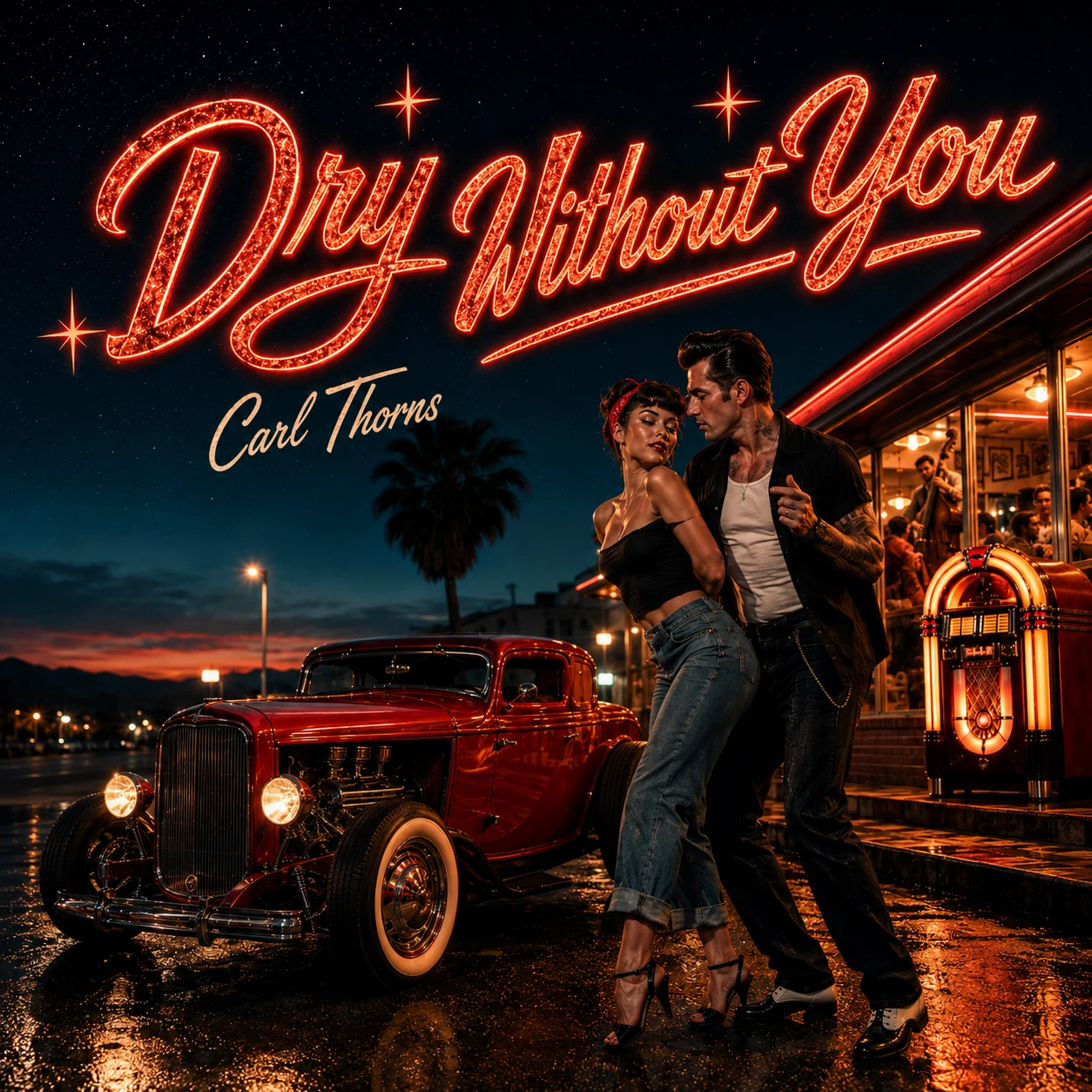 Dry Without You cover artwork by Carl Thorns