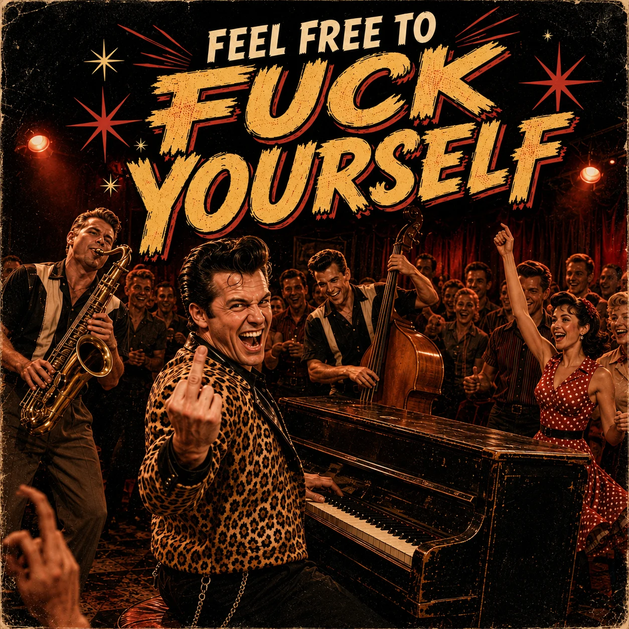 Feel Free To Fuck Yourself cover artwork by Carl Thorns