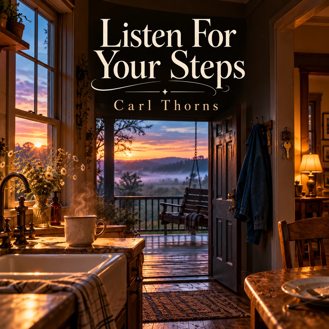 Listen For Your Steps cover artwork by Carl Thorns