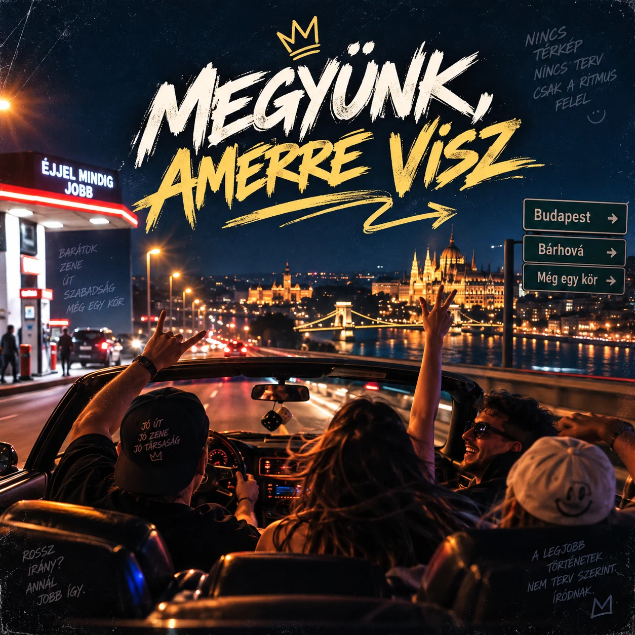 Megyünk, amerre visz cover artwork by Carl Thorns