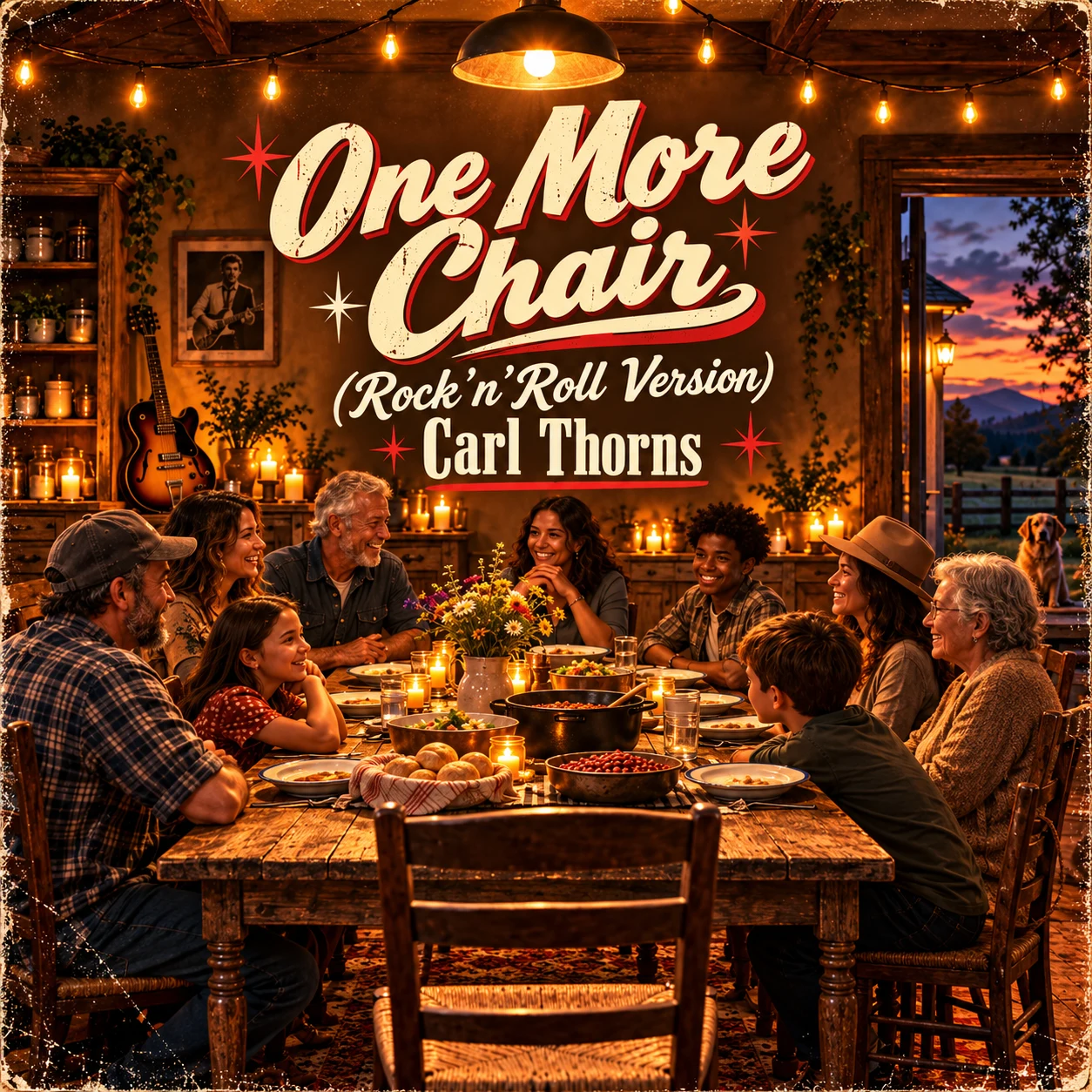 One More Chair (Rock 'n' Roll Version) cover artwork by Carl Thorns