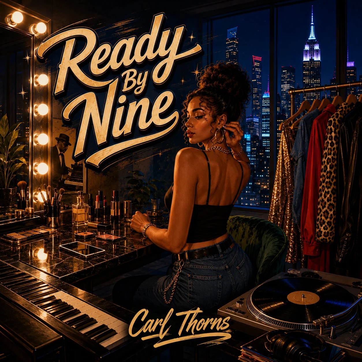 Ready By Nine cover artwork by Carl Thorns