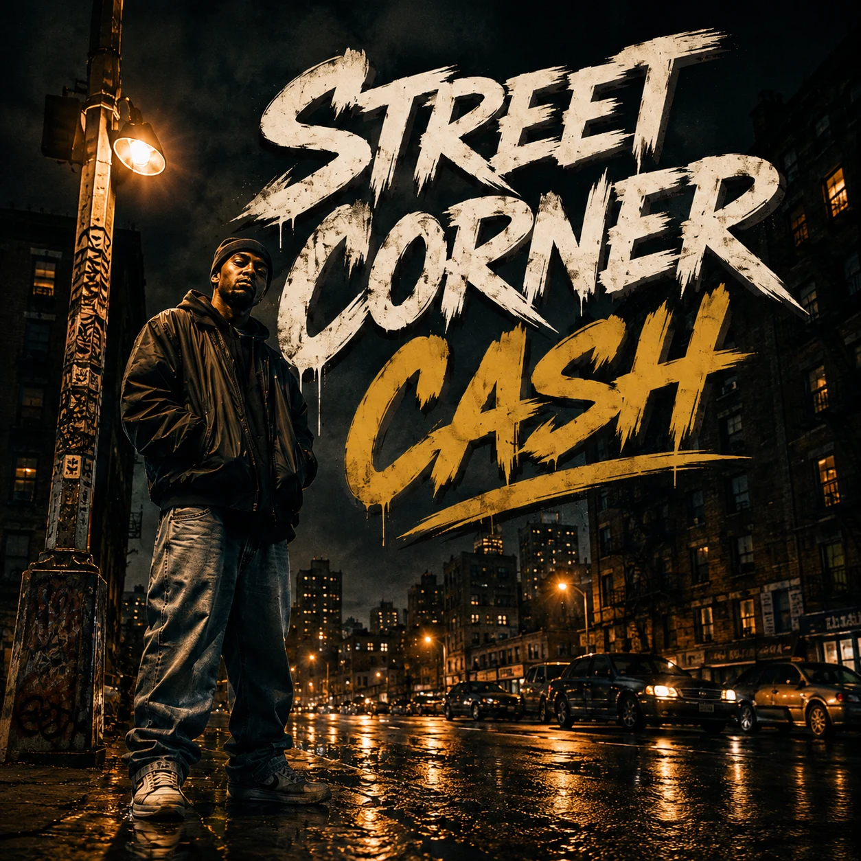 Street Corner Cash cover artwork by Carl Thorns
