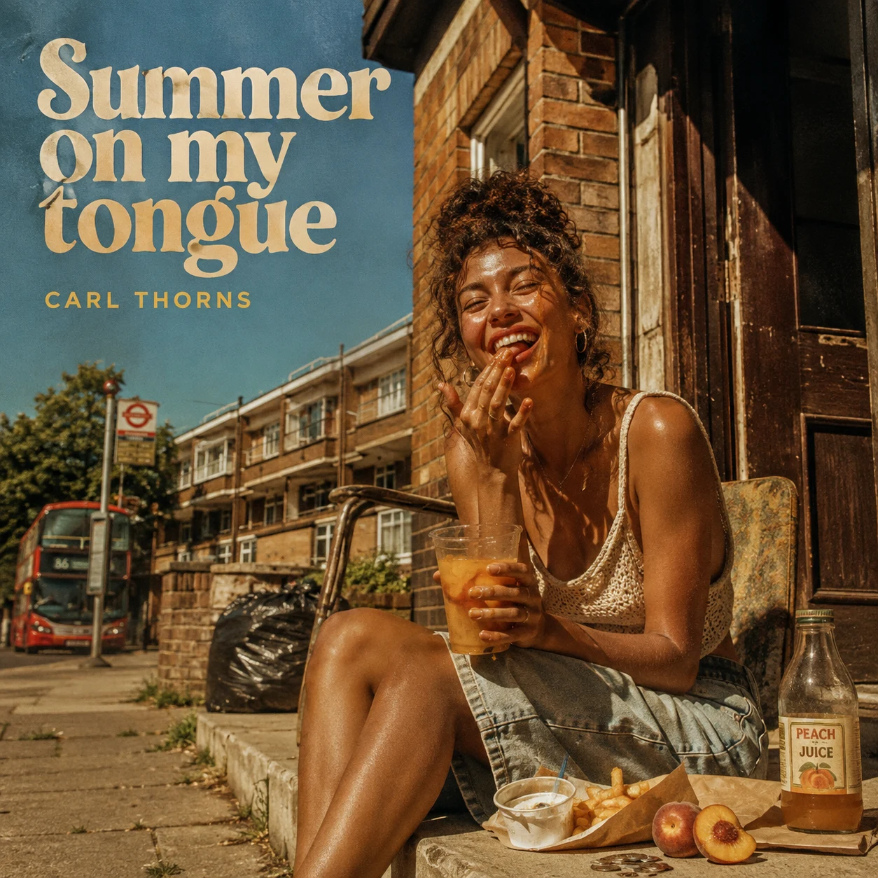 Summer On My Tongue cover artwork by Carl Thorns
