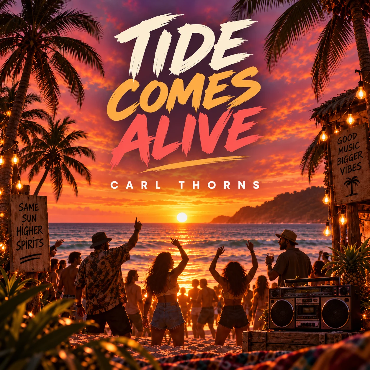 Tide Comes Alive cover artwork by Carl Thorns