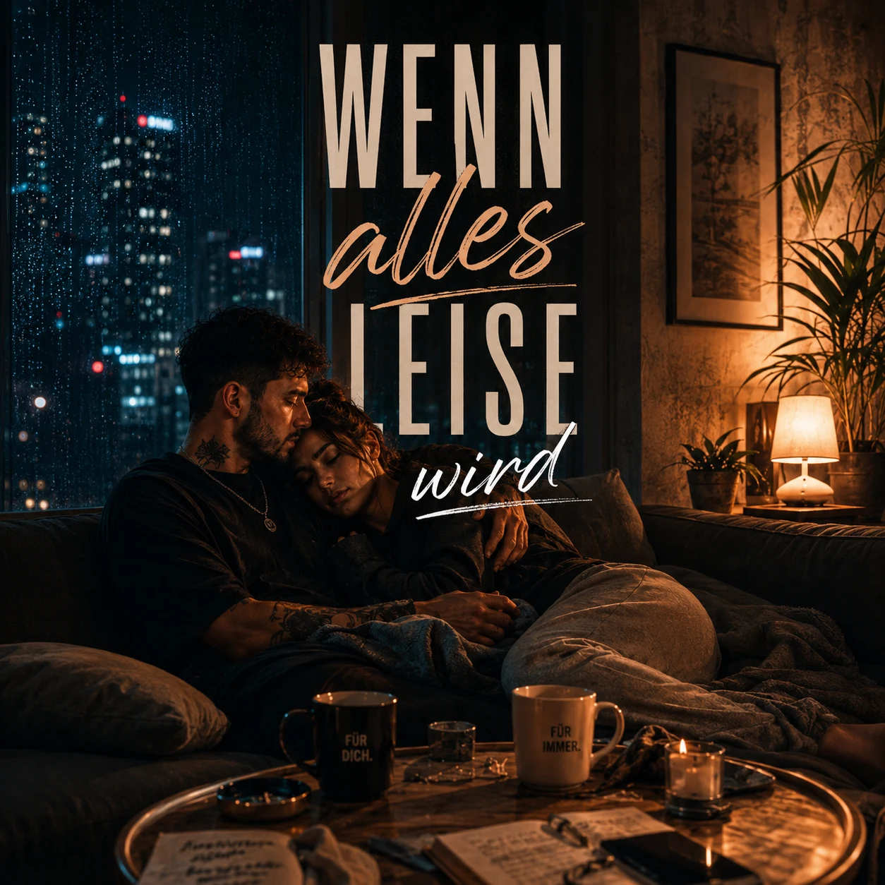 Wenn alles leise wird cover artwork by Carl Thorns