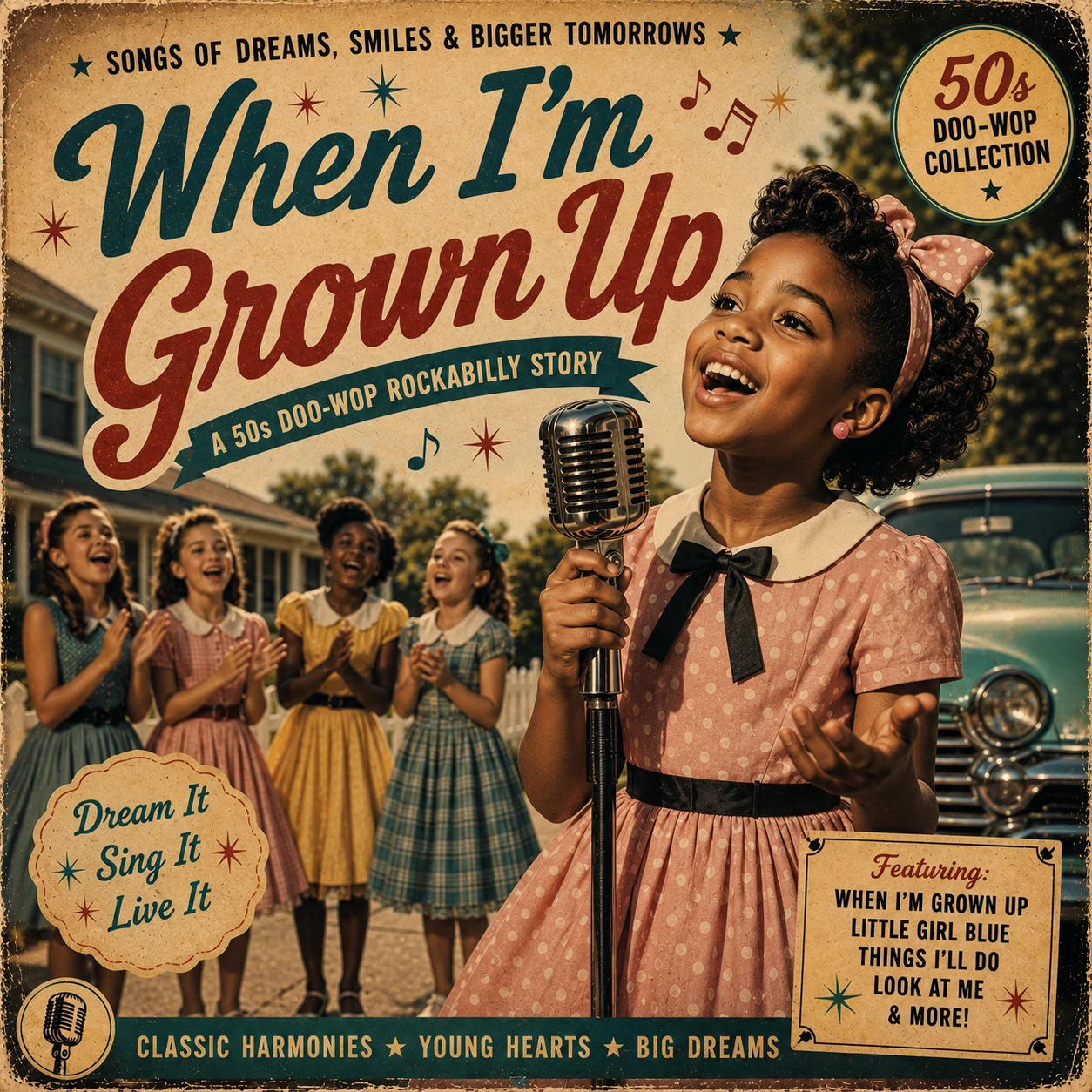 When I'm Grown Up cover artwork by Carl Thorns